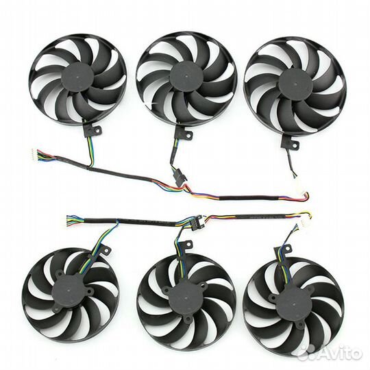 Кулер для видеокарт asus rx5700 rx5700 XT rtx2080