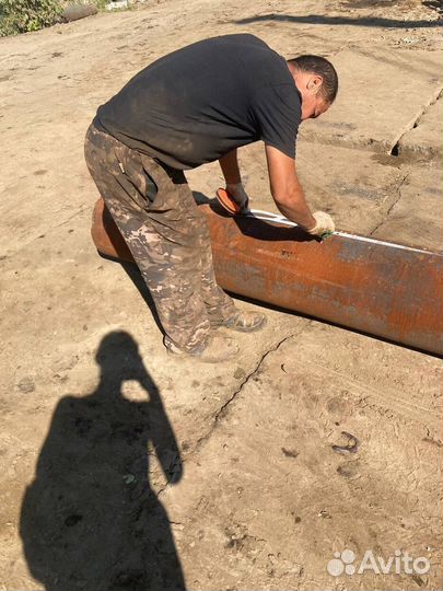 Трубы 219x8 бу для водопровода