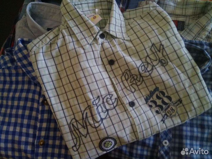 Рубашка для мальчика 122