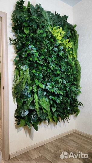 Фитостена. Услуги по изготовлению фитостен