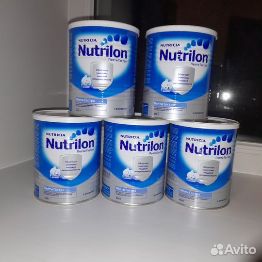 Nutrilon пепти гастро 450г 5 шт