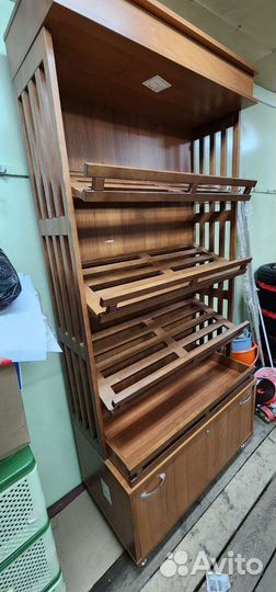 Стеллаж деревянный