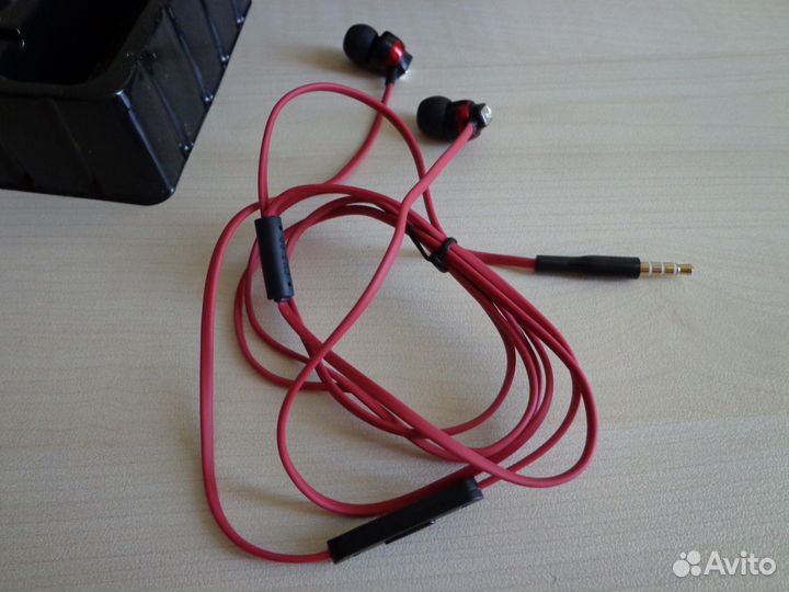 Наушники Sennheiser CX 3.00 Аналог Китай красные