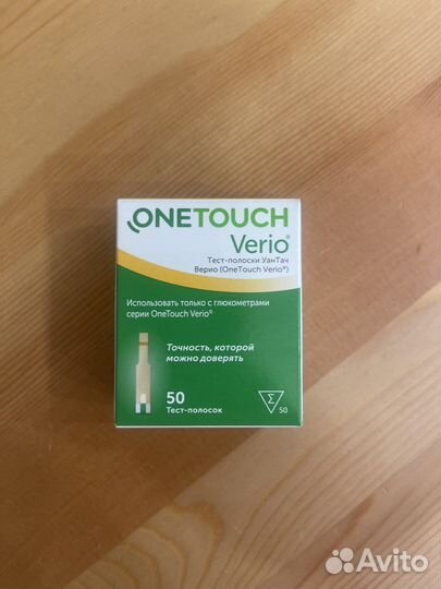 Тест полоски one touch verio