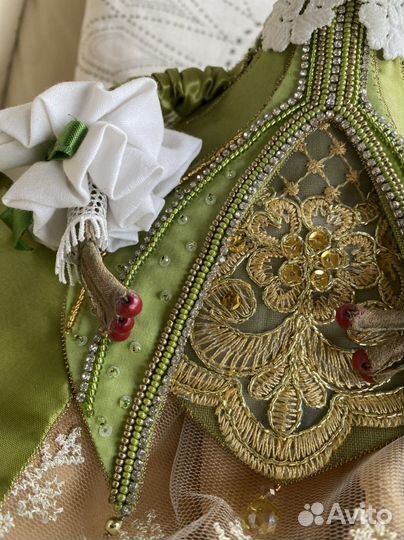 Царевна Лягушка, кукла ручной работы