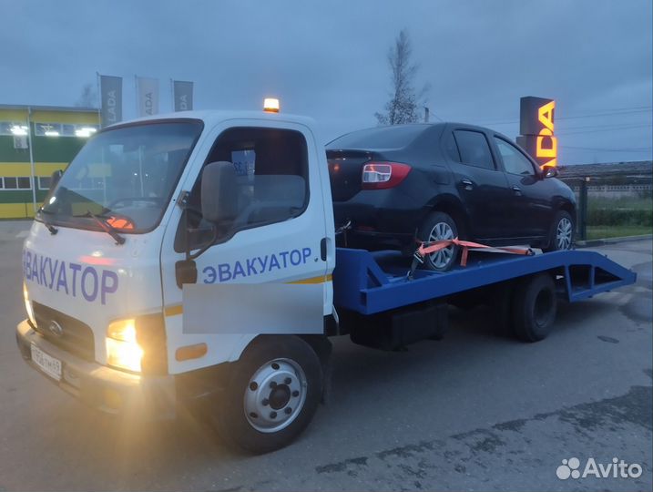 Аренда и услуги легкового эвакуатора, 3 т