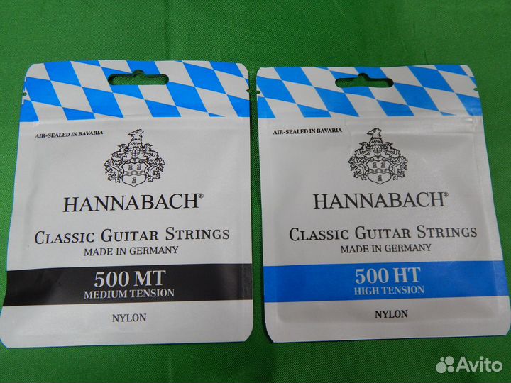 Струны hannabach для классической гитары