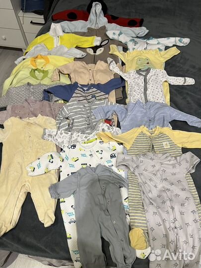 Детские вещи пакетом 56 62 68 74