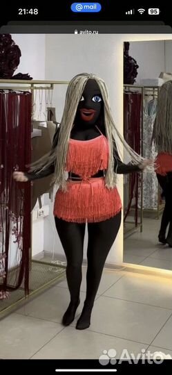 Поздравление от мулатки шоколадки Джессики