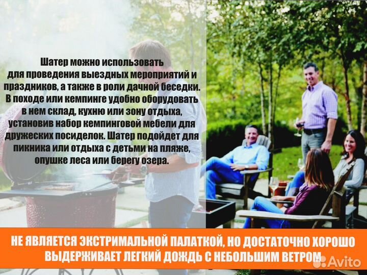 Кемпинговый шатер 29-02