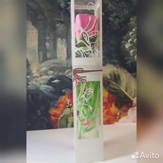 Мыло ручной работы роза