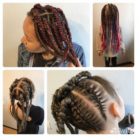 Плетение Брейды, дедреды, афрокосы
