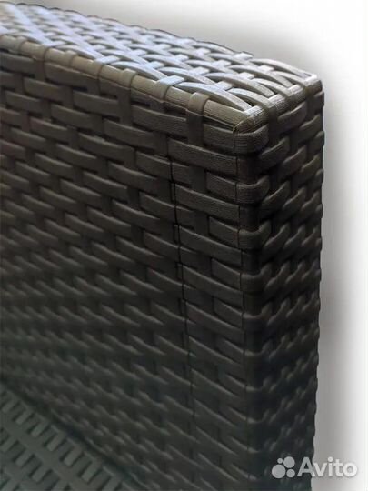 Садовая мебель под ротанг угловой диван