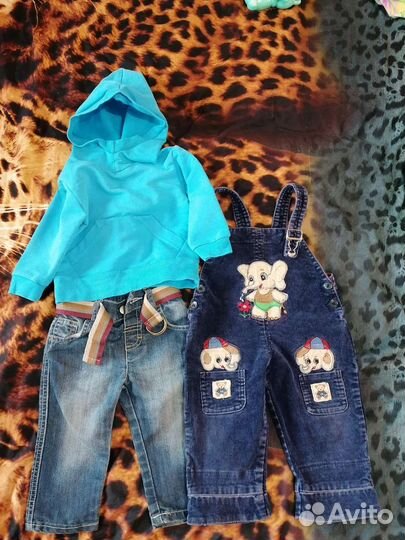 Детские вещи для мальчика 80 размер