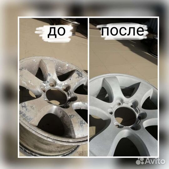 Пескоструйная обработка и покраска дисков