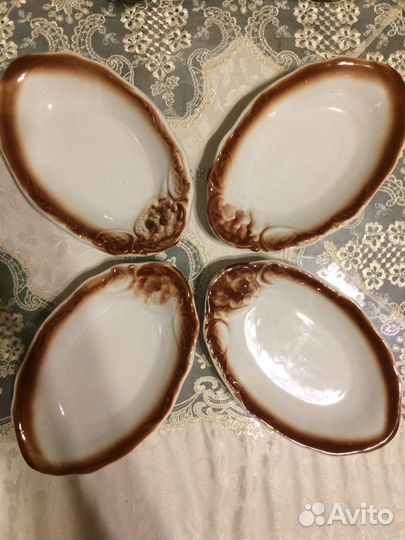 Сервиз чайный, селёдочницы