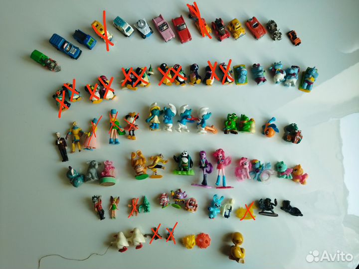 Игрушки из киндера