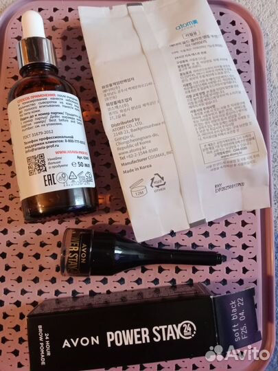 Набор косметики. Кушон.Сыворотка.Брови