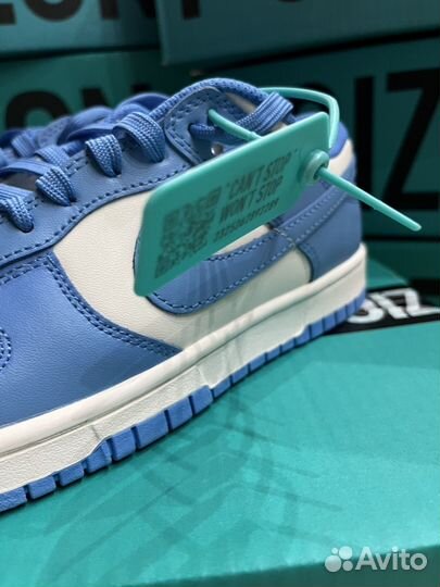 Кроссовки Nike Dunk Low UNC Оригинал Poizon