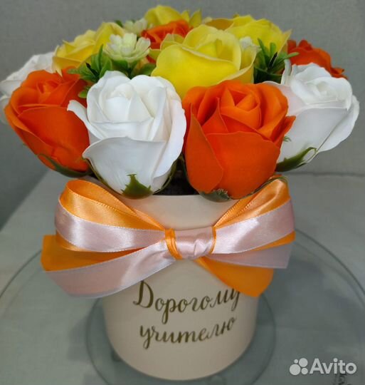 Цветы из мыла Букеты из мыльных цветов