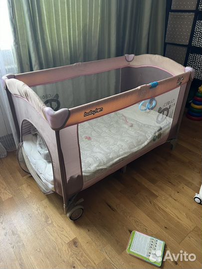 Манеж детский складной