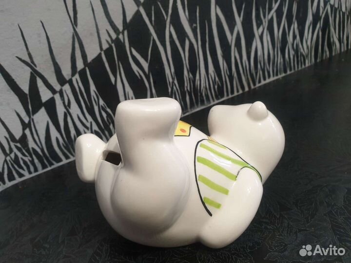 Копилка, статуэтка, декор, медведь, сувенир