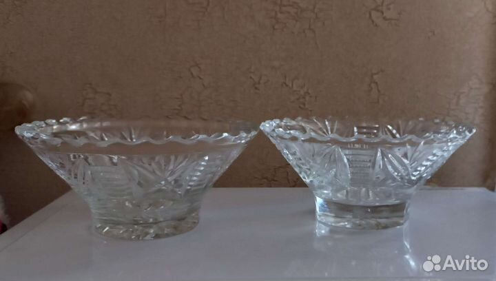 Хрустальная конфетница