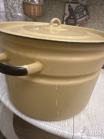 Кастрюля эмалированная 20 л