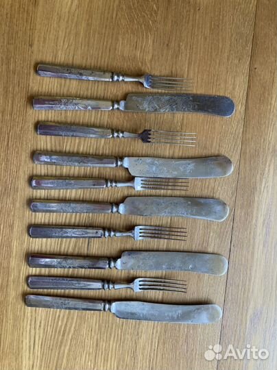 Златоустовские столовые приборы