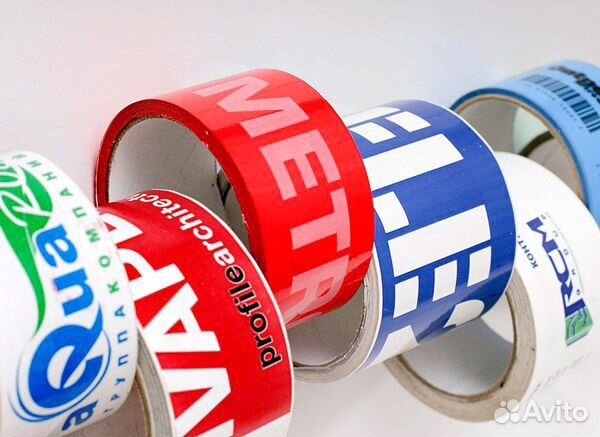 Скотч с вашим логотипом