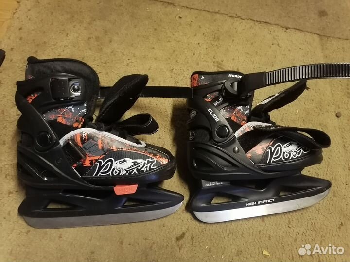 Коньки детские раздвижные