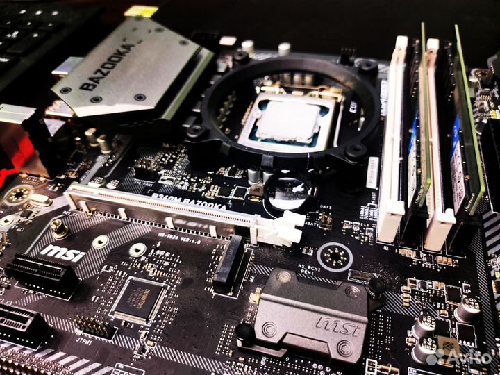 Игровая связка i5 9400f MSI B360M bazooka 16 DDR4