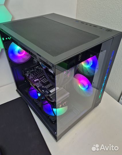 Игровой пк Ryzen 5 5500 RTX 2070 16Gb SSD m2 512Gb