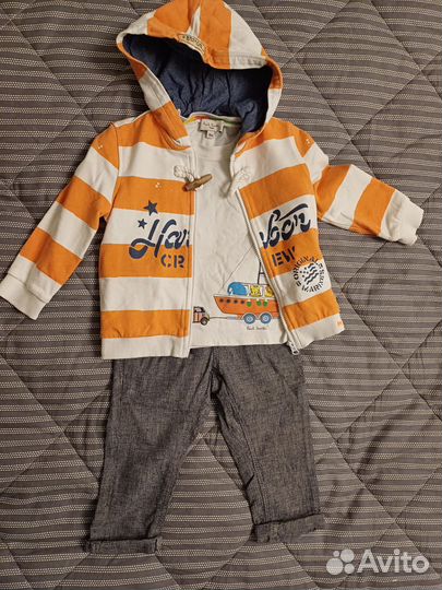 Пакет вещей на мальчика 80р