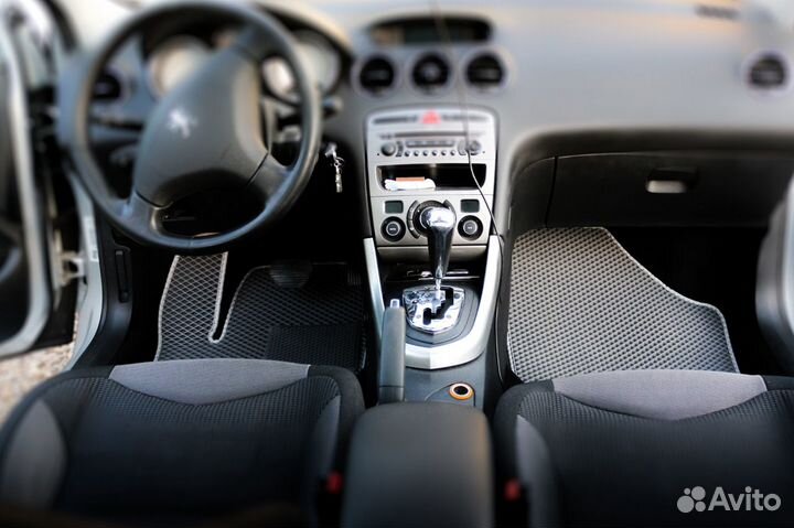 Автоковрики автомобильные пежо 308 1п T7 07-15