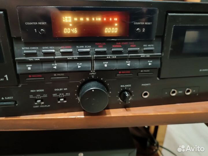 Дека кассетная tascam 202 mk lll
