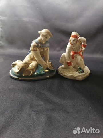Фарфоровые статуэтки Иван царевич