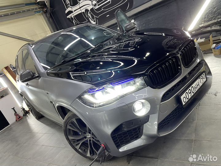 Передний бампер M на BMW X6 F15 / F16