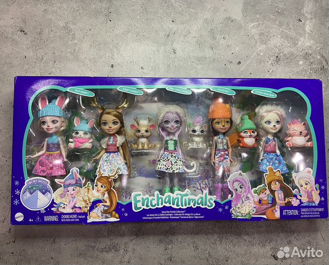 Набор Enchantimals снежный день,новый