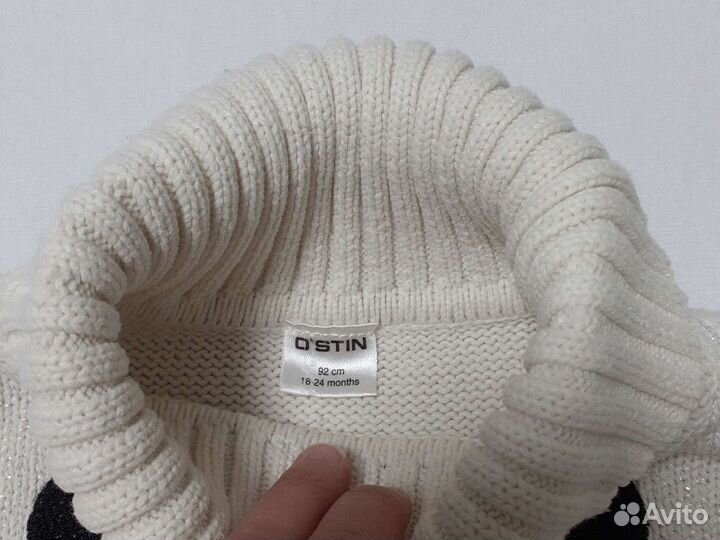 Свитер для девочки 92