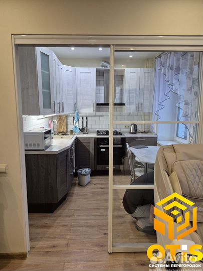 Стеклянные перегородки купе