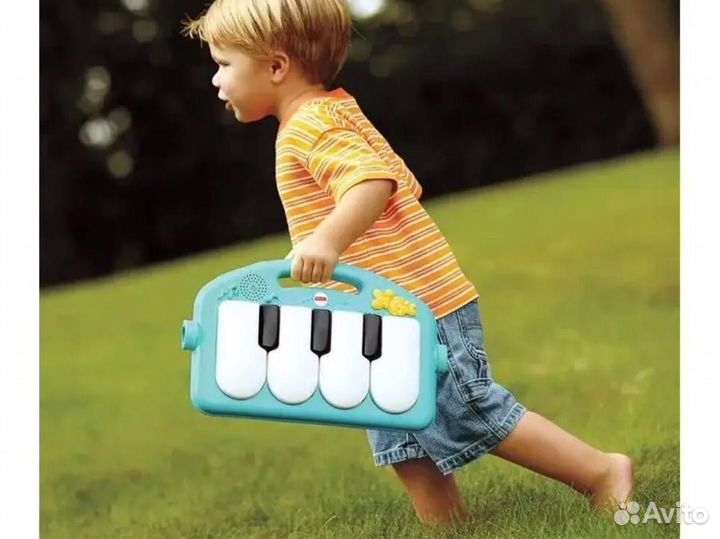 Развивающий коврик fisher price с пианино