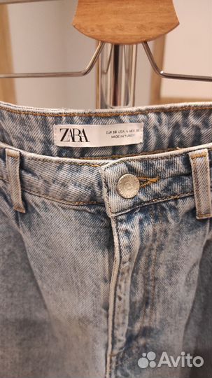 Джинсы zara, lime