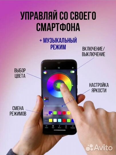 Подсветка салона LED лента