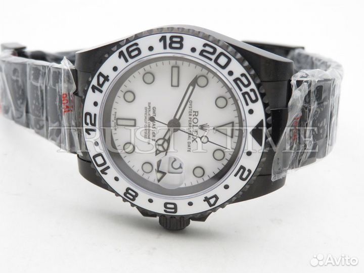 Часы Rolex GMT Master II Oreo White Ceramic Bezel 116710