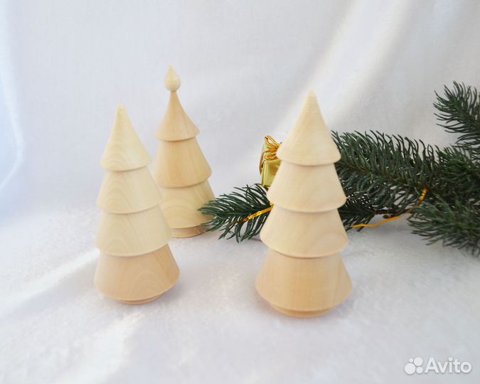 Пирамидки - матрешки елочки