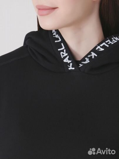 Худи хлопковое Karl Lagerfeld