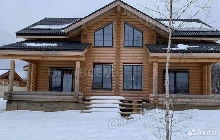 Остекление окон и балконов пвх