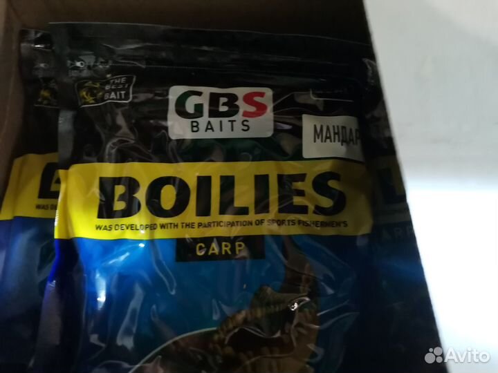 Бойлы GBS прикормочные 1кг 20мм