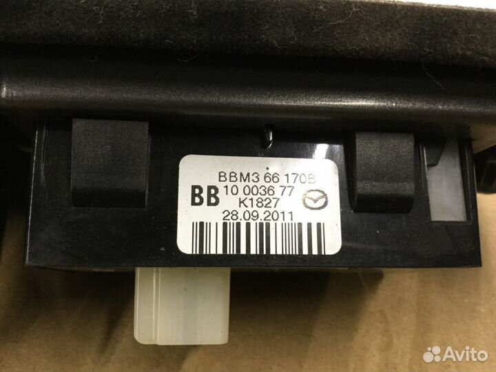 Кнопка корректора фар Мазда 3 (BL) 2009-2013